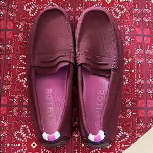 Rothy's Women's Deep Red Loafers